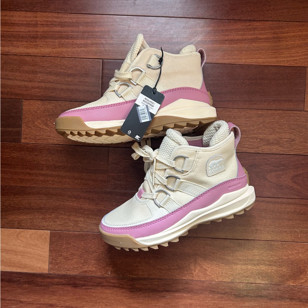 Sorel ONA RMX Chukka Plus Waterproof Boot - Honey White & Mauve